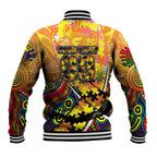 Autism Awareness Australia GWS Giants Baseball Jacket Aboriginal Indigenous Art