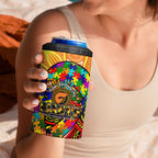 Autism Awareness Australia GWS Giants 4 in 1 Can Cooler Tumbler Aboriginal Indigenous Art