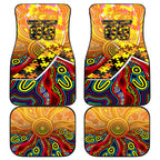 Autism Awareness Australia GWS Giants Car Mats Aboriginal Indigenous Art