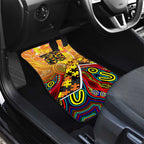 Autism Awareness Australia GWS Giants Car Mats Aboriginal Indigenous Art