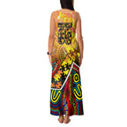 Autism Awareness Australia GWS Giants Family Matching Tank Maxi Dress and Hawaiian Shirt Aboriginal Indigenous Art