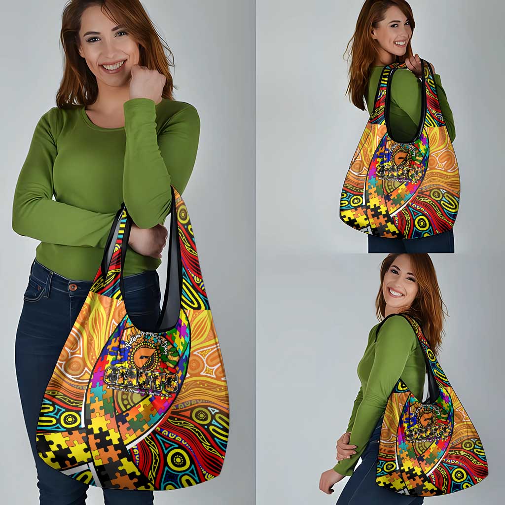 Autism Awareness Australia GWS Giants Grocery Bag Aboriginal Indigenous Art