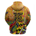 Autism Awareness Australia GWS Giants Hoodie Aboriginal Indigenous Art