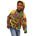Autism Awareness Australia GWS Giants Kid Hoodie Aboriginal Indigenous Art