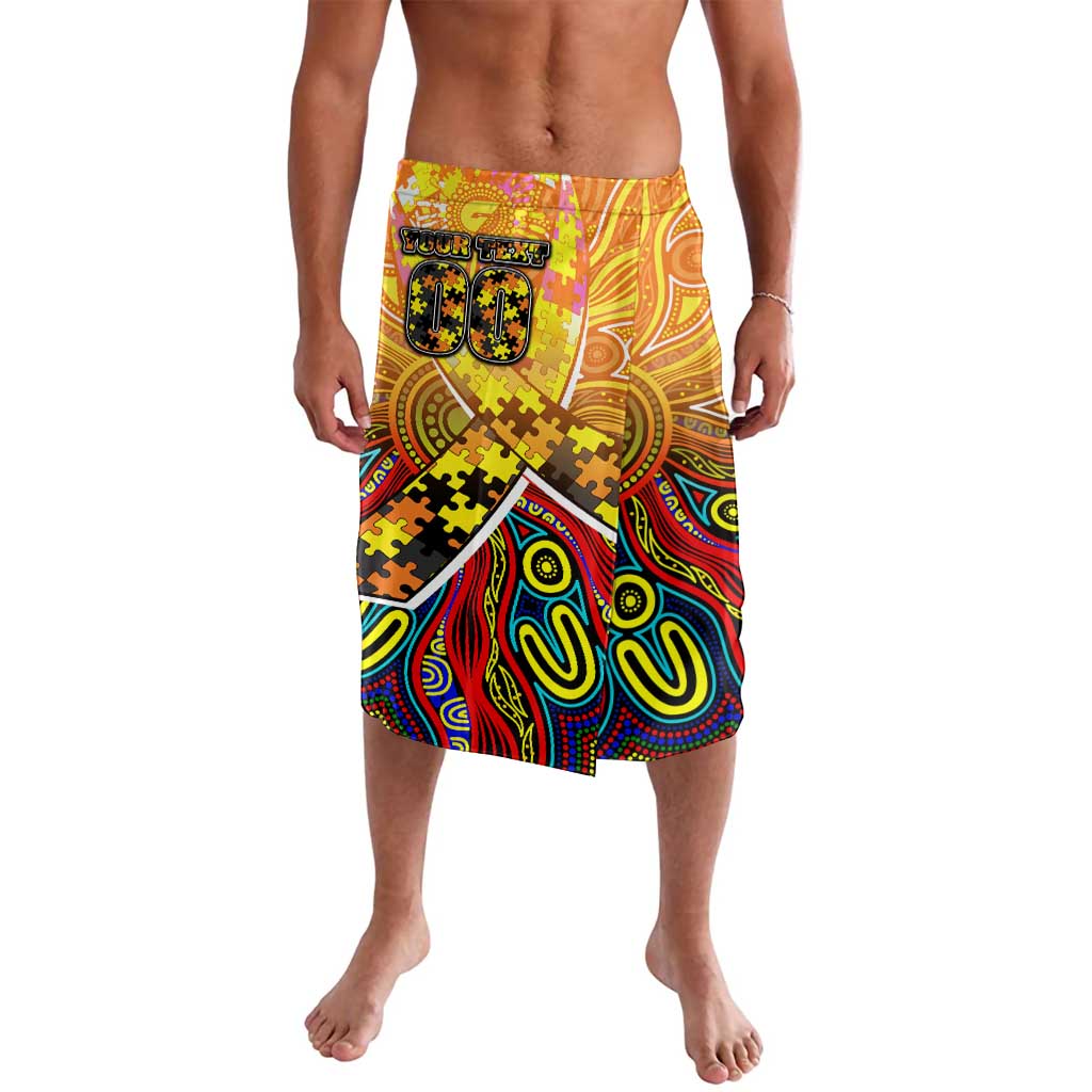 Autism Awareness Australia GWS Giants Lavalava Aboriginal Indigenous Art