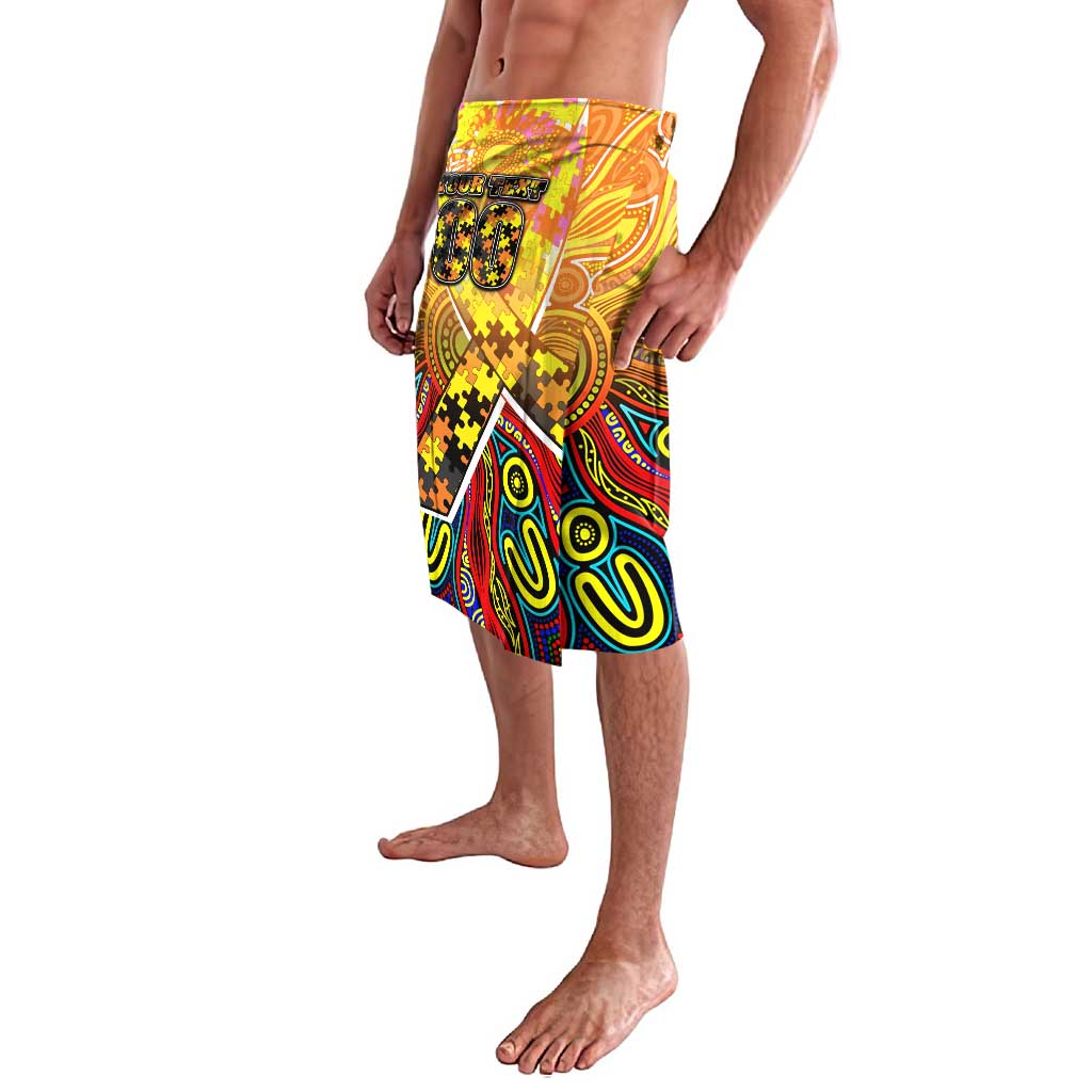 Autism Awareness Australia GWS Giants Lavalava Aboriginal Indigenous Art