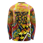 Autism Awareness Australia GWS Giants Long Sleeve Shirt Aboriginal Indigenous Art