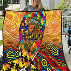 Autism Awareness Australia GWS Giants Quilt Aboriginal Indigenous Art