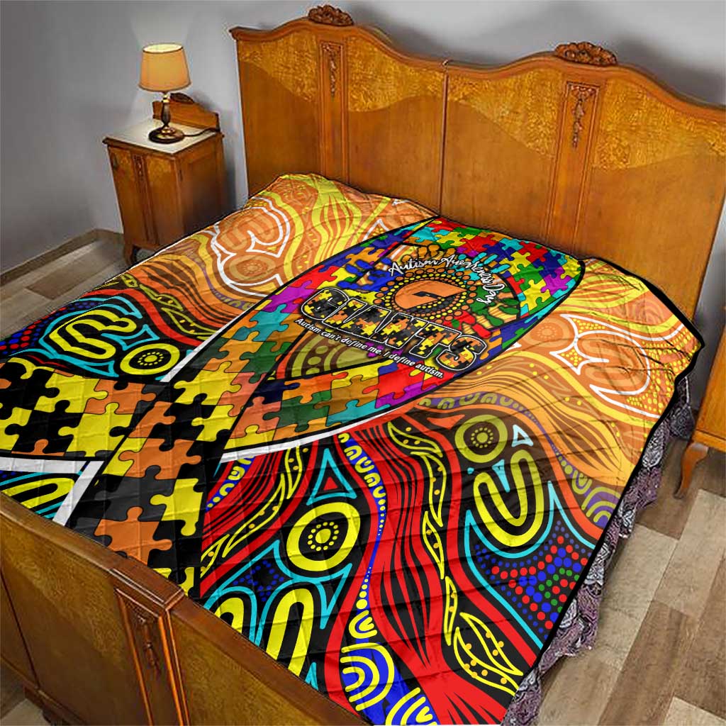 Autism Awareness Australia GWS Giants Quilt Aboriginal Indigenous Art