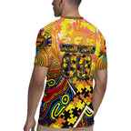 Autism Awareness Australia GWS Giants Rugby Jersey Aboriginal Indigenous Art