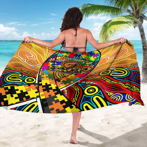 Autism Awareness Australia GWS Giants Sarong Aboriginal Indigenous Art