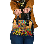 Autism Awareness Australia GWS Giants Shoulder Handbag Aboriginal Indigenous Art
