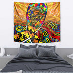 Autism Awareness Australia GWS Giants Tapestry Aboriginal Indigenous Art