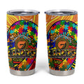 Autism Awareness Australia GWS Giants Tumbler Cup Aboriginal Indigenous Art