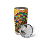 Autism Awareness Australia GWS Giants Tumbler Cup Aboriginal Indigenous Art