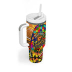 Autism Awareness Australia GWS Giants Tumbler With Handle Aboriginal Indigenous Art