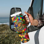 Autism Awareness Australia GWS Giants Tumbler With Handle Aboriginal Indigenous Art