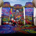 Autism Awareness Australia Western Bulldogs Back Car Seat Cover Aboriginal Indigenous Art