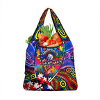 Autism Awareness Australia Western Bulldogs Grocery Bag Aboriginal Indigenous Art