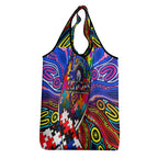 Autism Awareness Australia Western Bulldogs Grocery Bag Aboriginal Indigenous Art