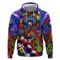 Autism Awareness Australia Western Bulldogs Hoodie Aboriginal Indigenous Art