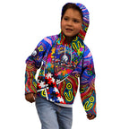 Autism Awareness Australia Western Bulldogs Kid Hoodie Aboriginal Indigenous Art