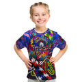 Autism Awareness Australia Western Bulldogs Kid T Shirt Aboriginal Indigenous Art