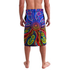 Autism Awareness Australia Western Bulldogs Lavalava Aboriginal Indigenous Art