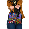 Autism Awareness Australia Western Bulldogs Shoulder Handbag Aboriginal Indigenous Art