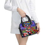 Autism Awareness Australia Western Bulldogs Shoulder Handbag Aboriginal Indigenous Art