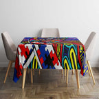 Autism Awareness Australia Western Bulldogs Tablecloth Aboriginal Indigenous Art