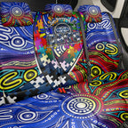 Autism Awareness Australia Geelong Cats Back Car Seat Cover Aboriginal Indigenous Art
