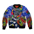 Autism Awareness Australia Geelong Cats Bomber Jacket Aboriginal Indigenous Art
