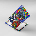Autism Awareness Australia Geelong Cats Canvas Wall Art Aboriginal Indigenous Art