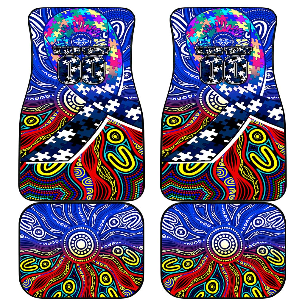 Autism Awareness Australia Geelong Cats Car Mats Aboriginal Indigenous Art