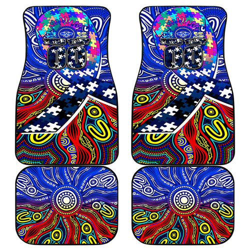 Autism Awareness Australia Geelong Cats Car Mats Aboriginal Indigenous Art