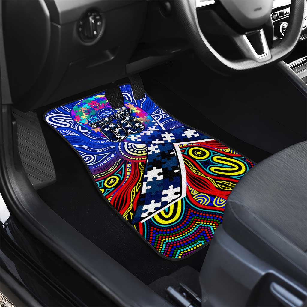 Autism Awareness Australia Geelong Cats Car Mats Aboriginal Indigenous Art
