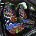 Autism Awareness Australia Geelong Cats Car Seat Cover Aboriginal Indigenous Art