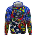 Autism Awareness Australia Geelong Cats Hoodie Aboriginal Indigenous Art