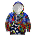 Autism Awareness Australia Geelong Cats Kid Hoodie Aboriginal Indigenous Art