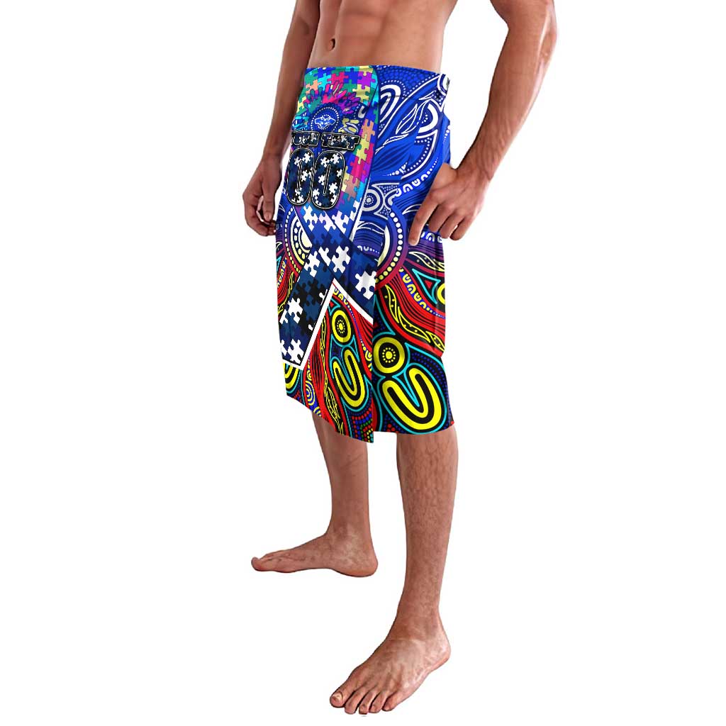Autism Awareness Australia Geelong Cats Lavalava Aboriginal Indigenous Art