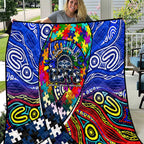 Autism Awareness Australia Geelong Cats Quilt Aboriginal Indigenous Art