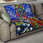 Autism Awareness Australia Geelong Cats Quilt Aboriginal Indigenous Art
