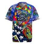 Autism Awareness Australia Geelong Cats Rugby Jersey Aboriginal Indigenous Art