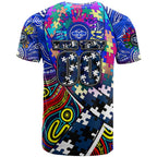 Autism Awareness Australia Geelong Cats T Shirt Aboriginal Indigenous Art