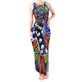 Autism Awareness Australia Geelong Cats Tank Maxi Dress Aboriginal Indigenous Art