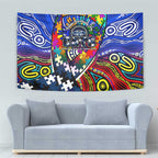 Autism Awareness Australia Geelong Cats Tapestry Aboriginal Indigenous Art