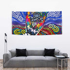 Autism Awareness Australia Geelong Cats Tapestry Aboriginal Indigenous Art