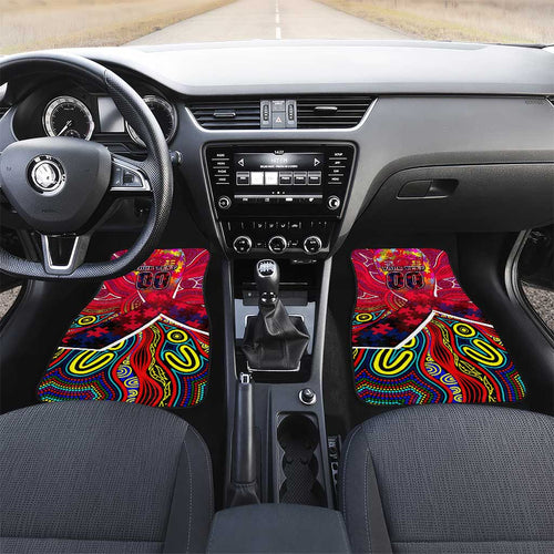 Autism Awareness Australia Melbourne Demons Car Mats Aboriginal Indigenous Art