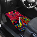 Autism Awareness Australia Melbourne Demons Car Mats Aboriginal Indigenous Art
